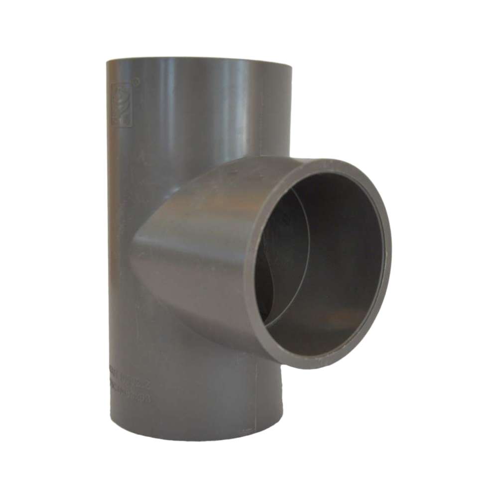 Cosmoplast 160mm UPVC Tee, Grey 0