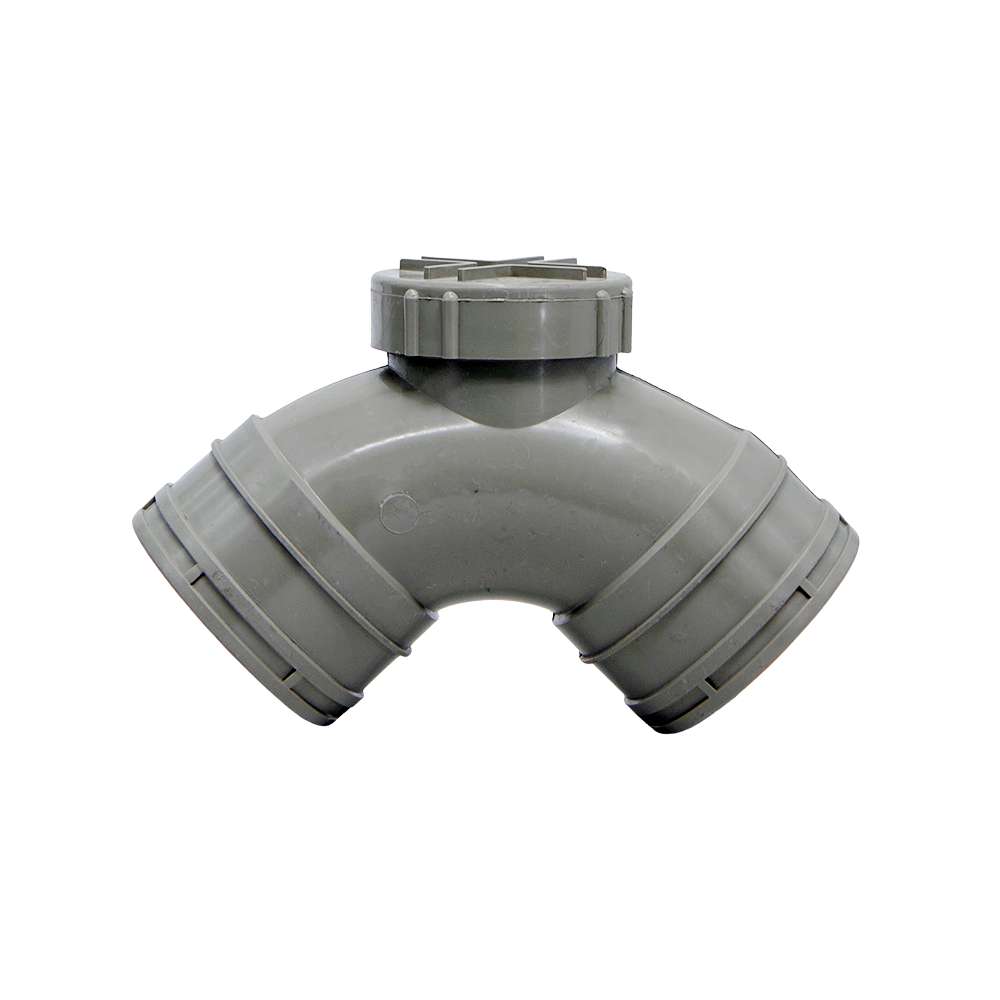 Atlas 3" x 90mm UPVC Door Elbow - Per Pcs 1