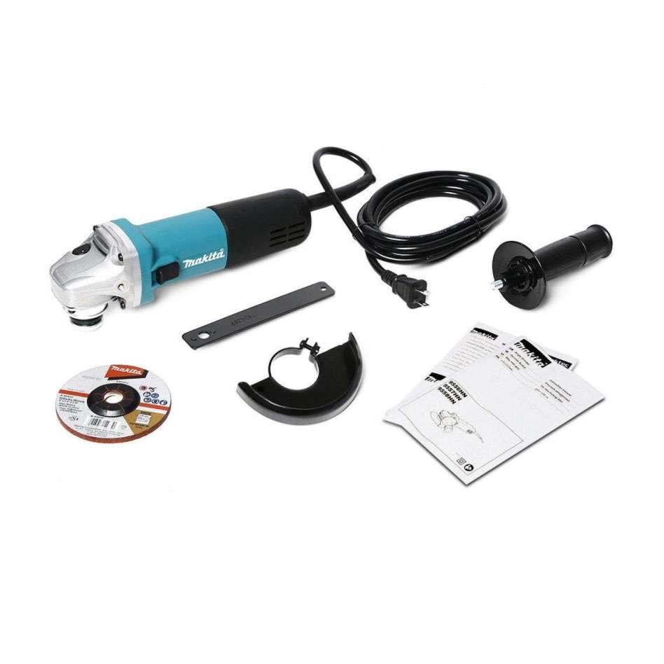 Makita 9556HNG 100mm 840W Compact Electric Angle Grinder 5