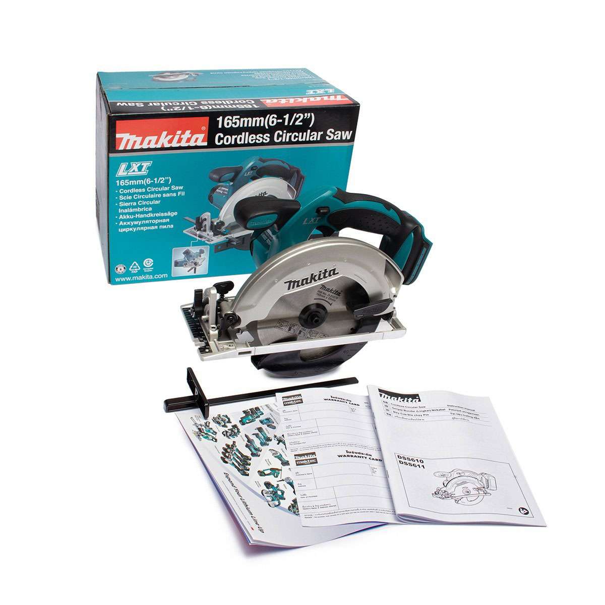 Makita DSS610Z 165mm 54W 18V Cordless Circular Saw 7