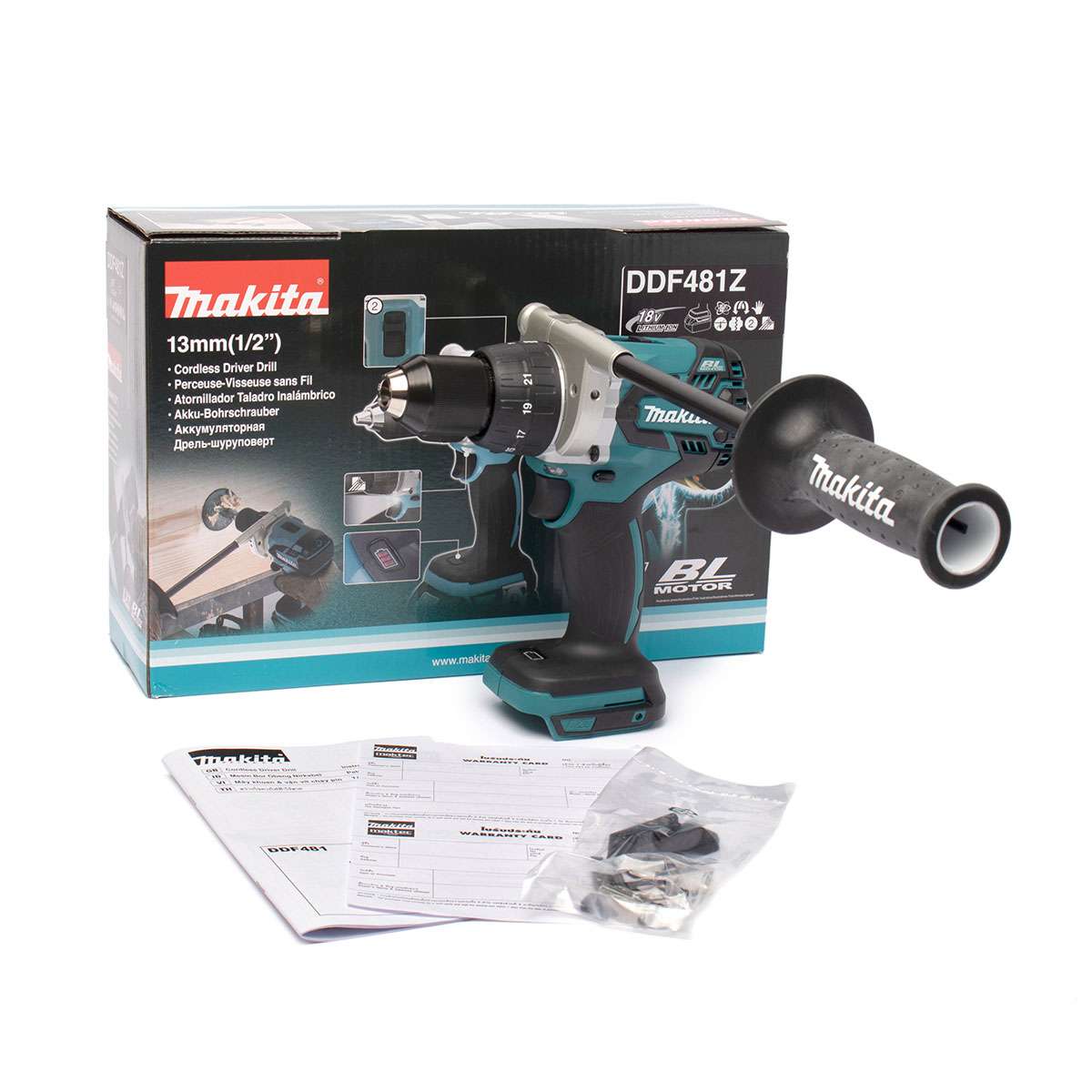 Makita DDF481Z 13mm 18V Brushless Driver Drill 6
