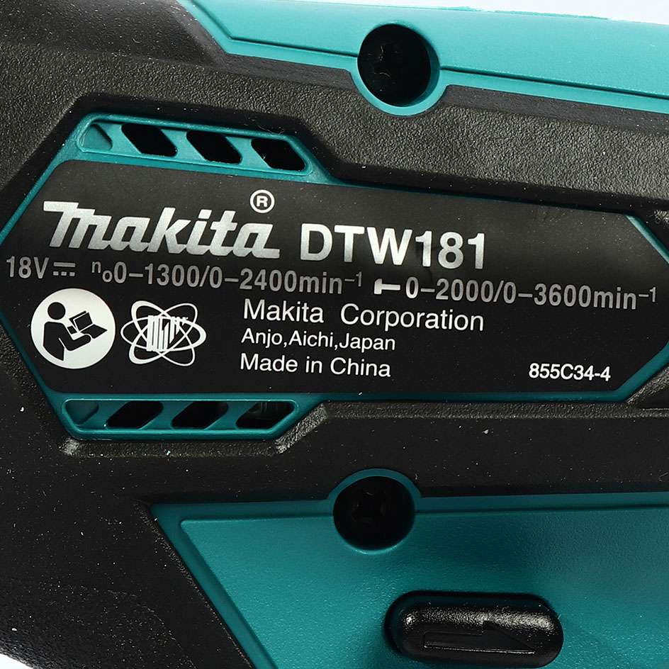 Makita DTW181Z 12.7mm 18V Cordless Impact Wrench 5