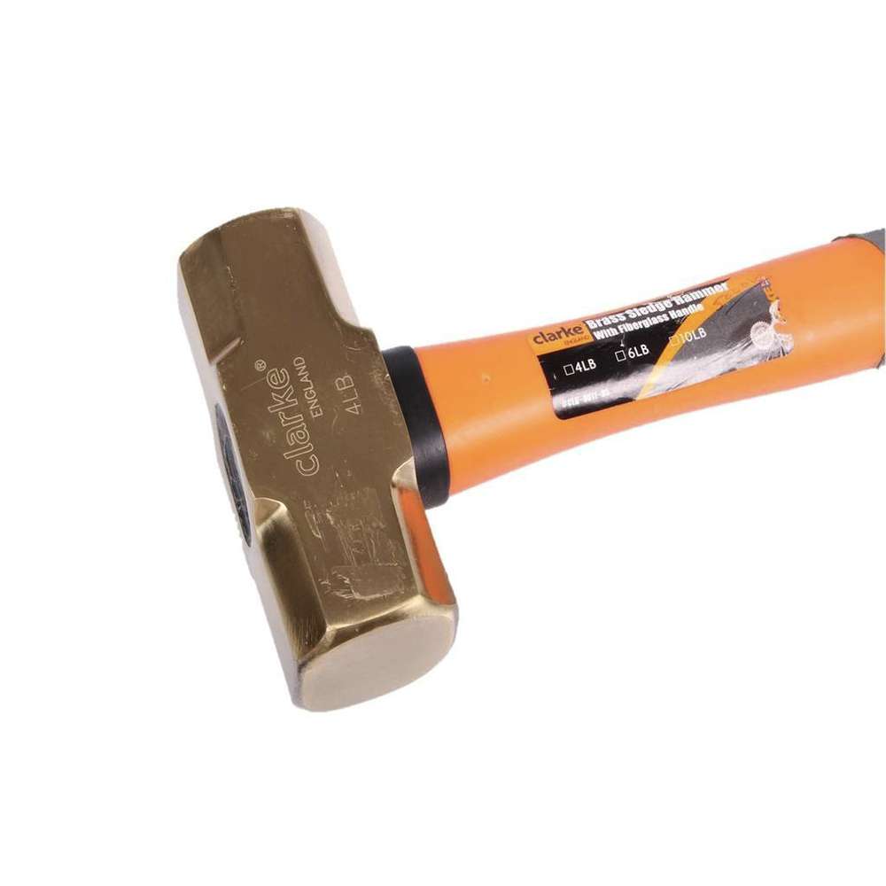 Clarke 5KG Brass Sledge Hammer 1