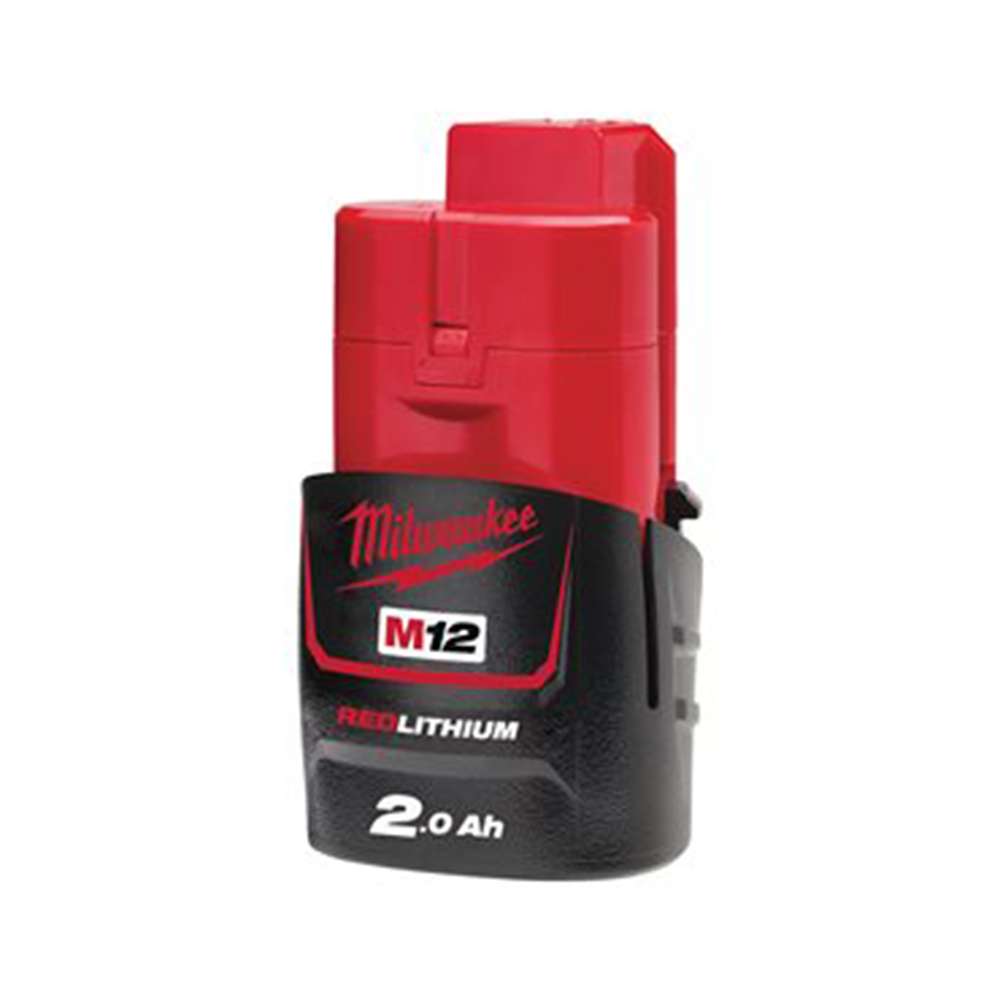 Milwaukee M12B2 RedLithium CP2.0 12V 2Ah Li-Ion Battery 0