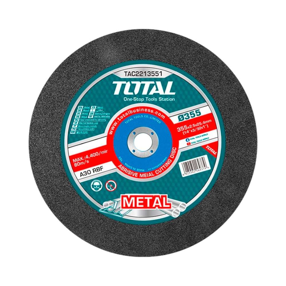Total TAC2213551 14 Inch X 3MM Abrasive Metal Cutting Disc 1