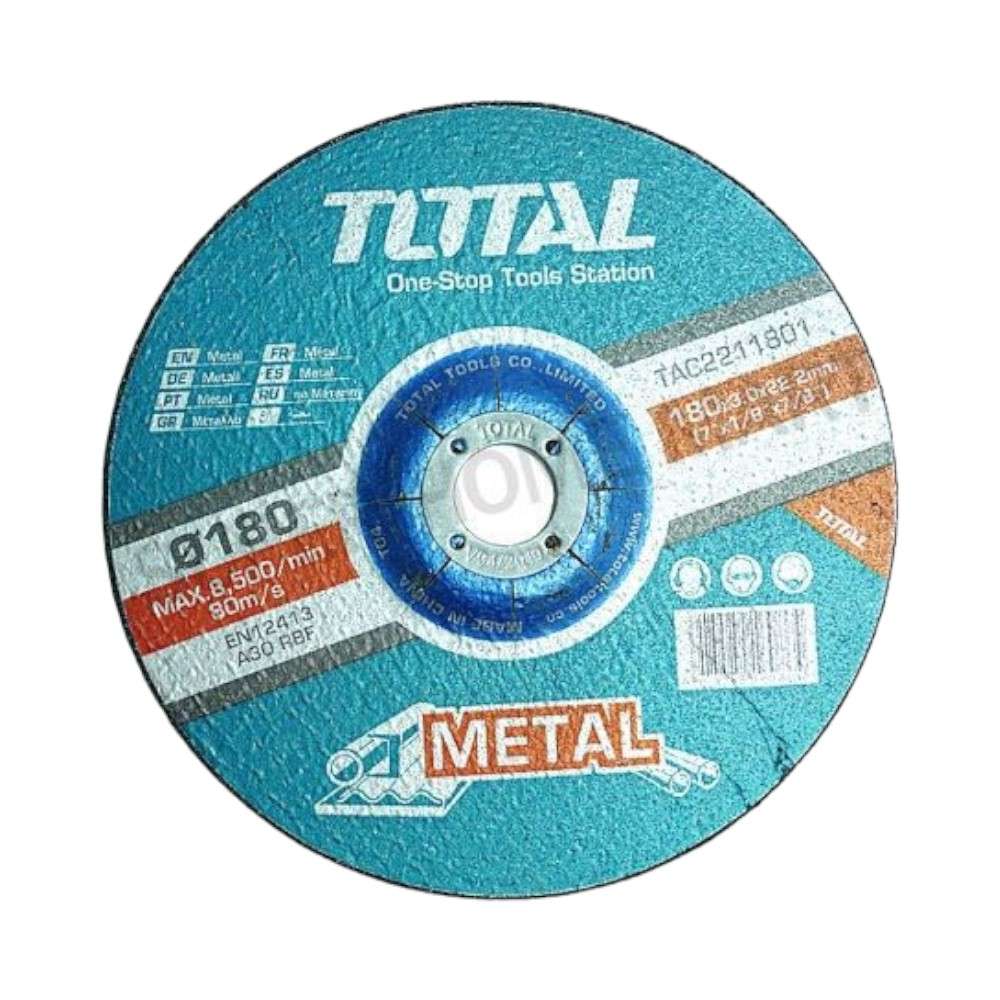 Total TAC2211801 7Inch X 3MM Abrasive Metal Cutting Disc 2