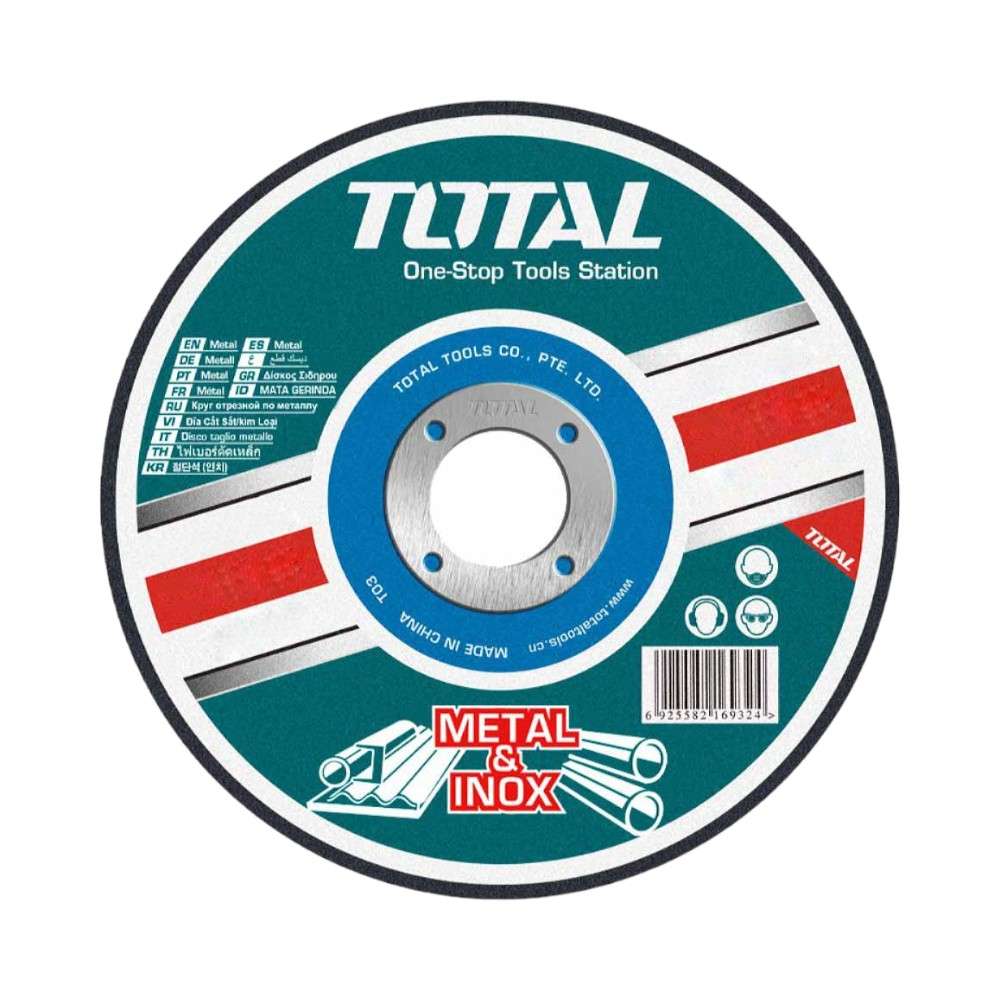 Total TAC2212306 9Inch X 22.2MM Flat Centre Abrasive Metal Cutting Disc 1