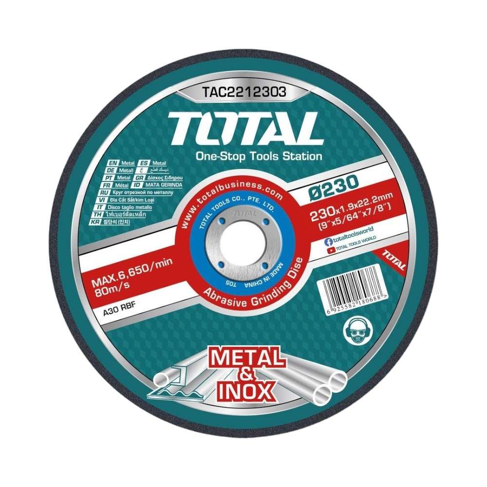 Total TAC2212303 9Inch X 1.9MM Abrasive Metal Cutting Disc 1