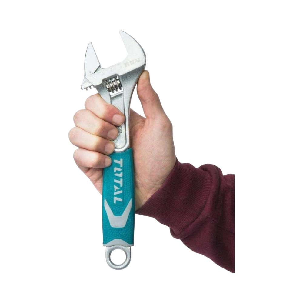 Total THT101126 12 Inch Adjustable Wrench 5