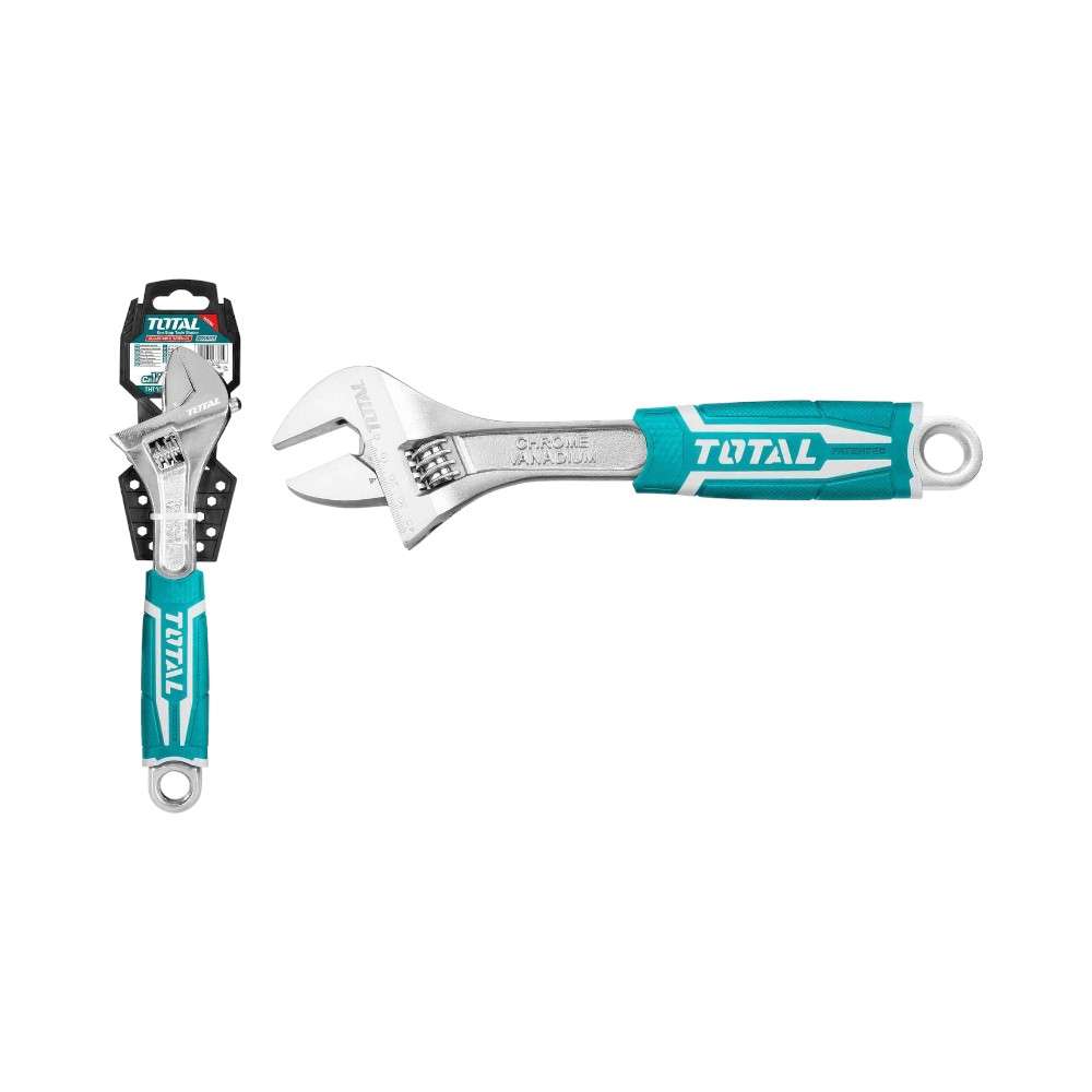 Total THT101086 8 Inch Adjustable Wrench 4