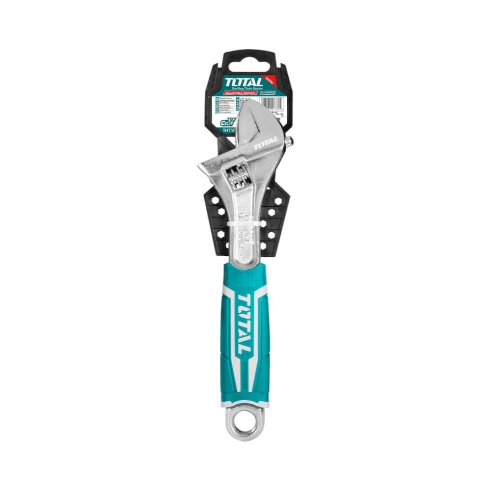 Total THT101086 8 Inch Adjustable Wrench 5