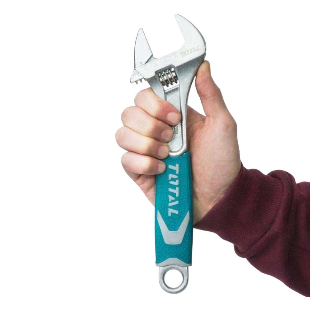 Total THT101086 8 Inch Adjustable Wrench 6