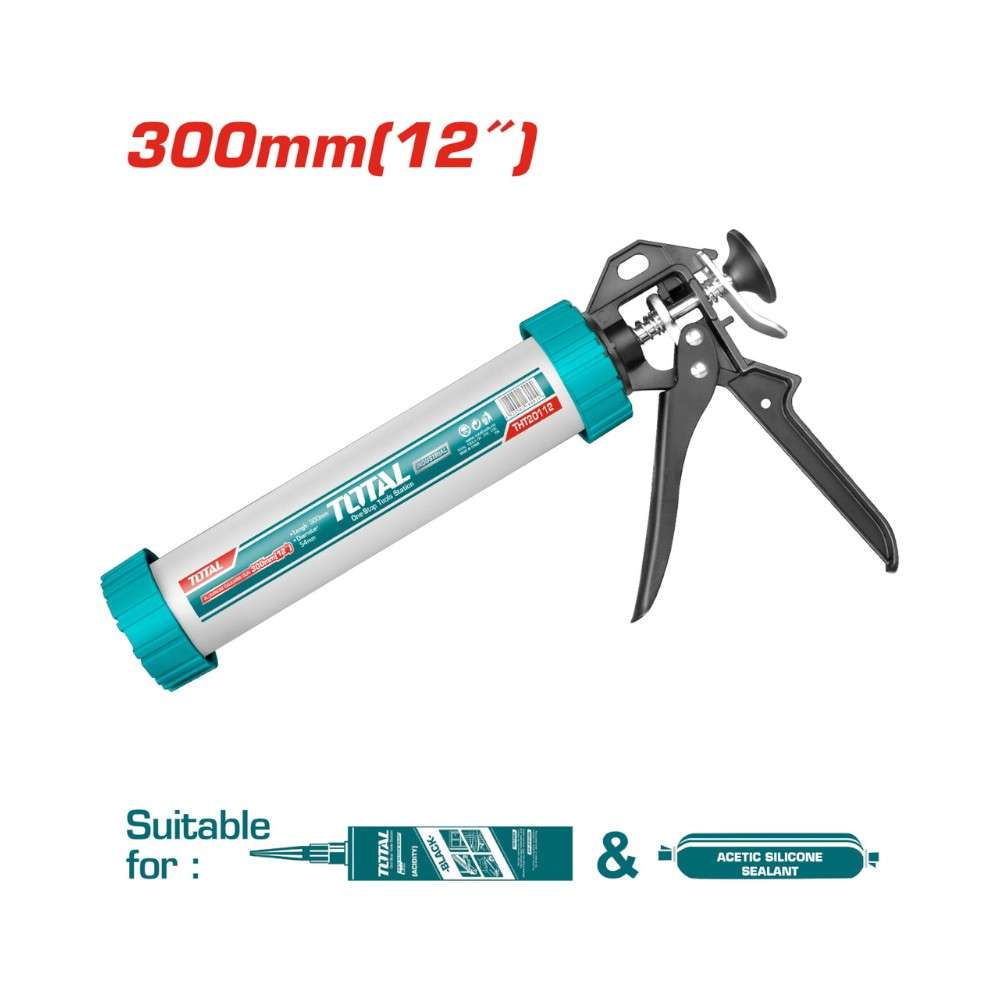 Total THT20112 12 Inch Caulking Gun 4