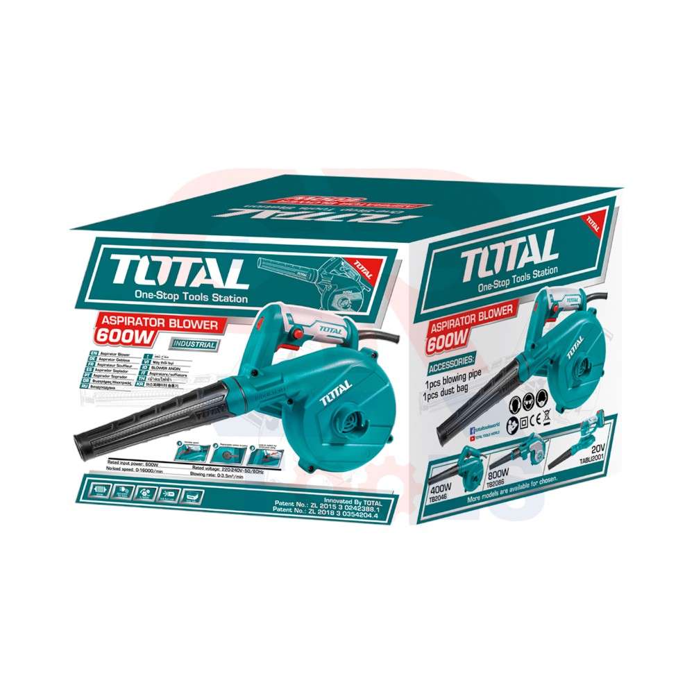 Total TB2066 Aspirator 600W Blower 5
