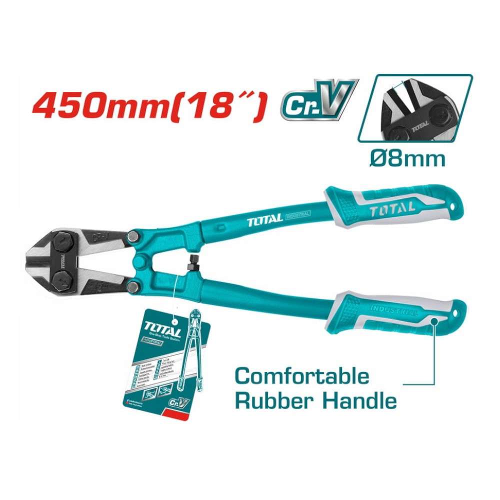 Total THT113186 18 Inch Bolt Cutter 4