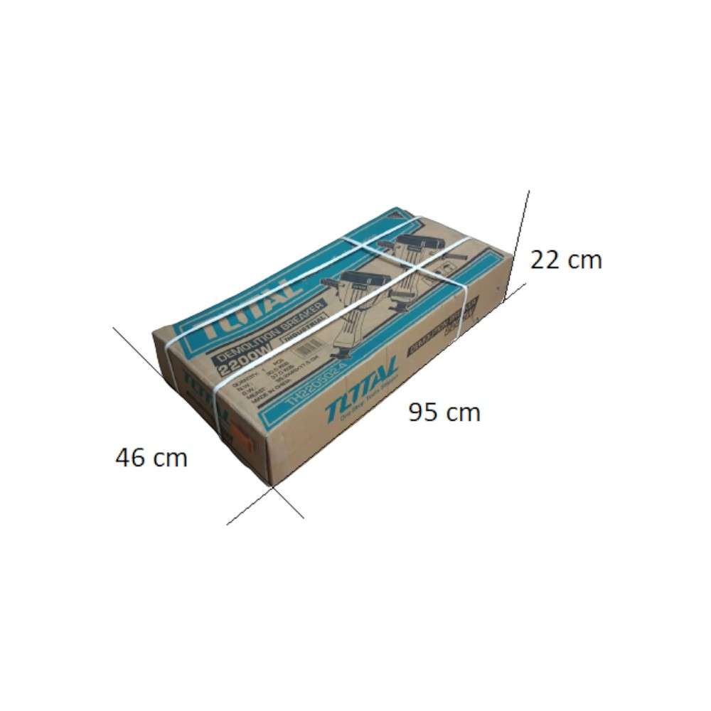 Total TH220502 2200W Demolition Breaker 5