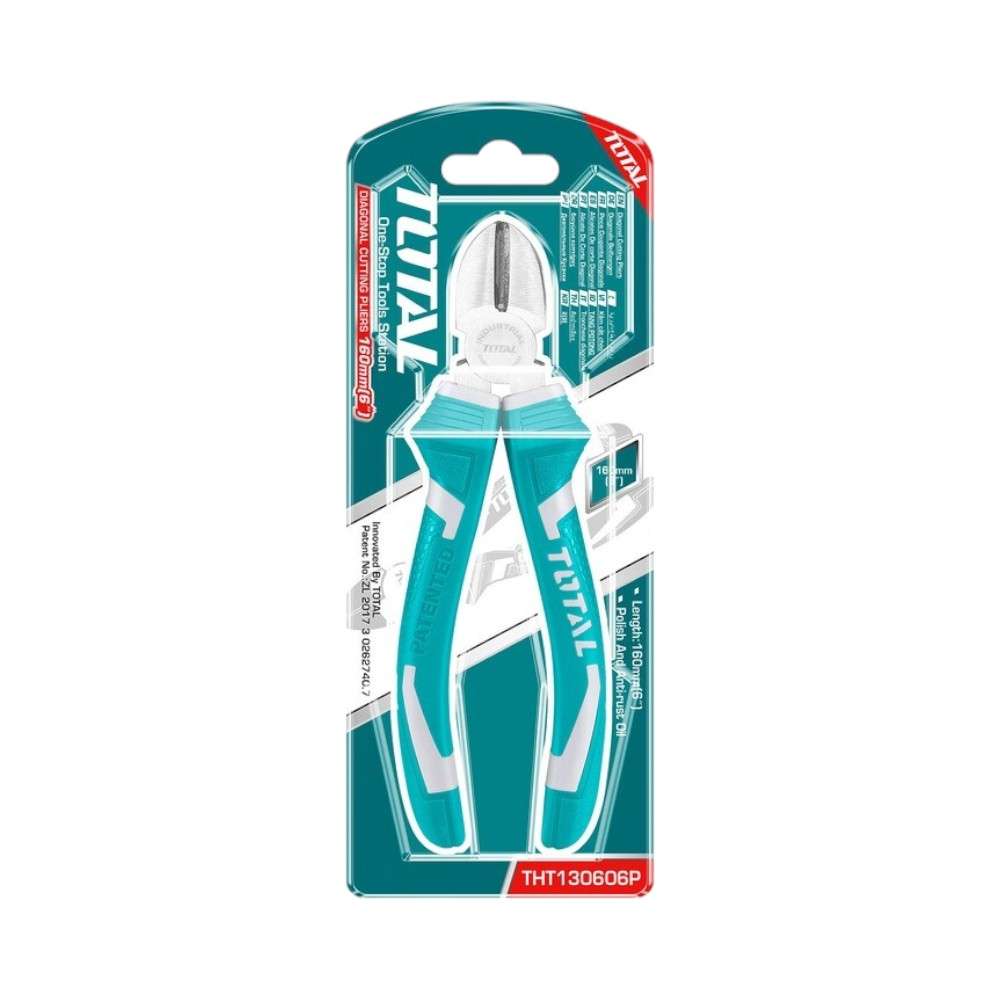 Total THT130606P 6 Inch Diagonal Cutting Pliers 3