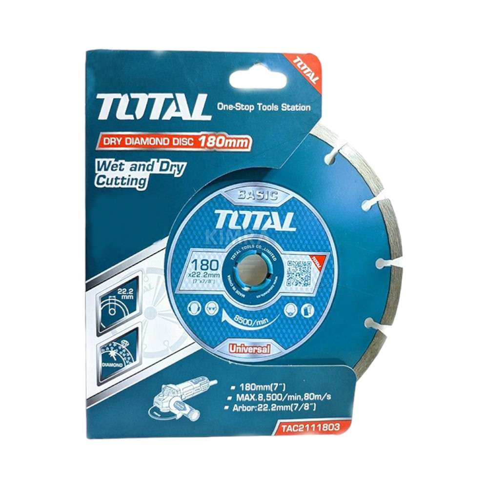 Total TAC2111803 7 Inch Dry Diamond Disc 2