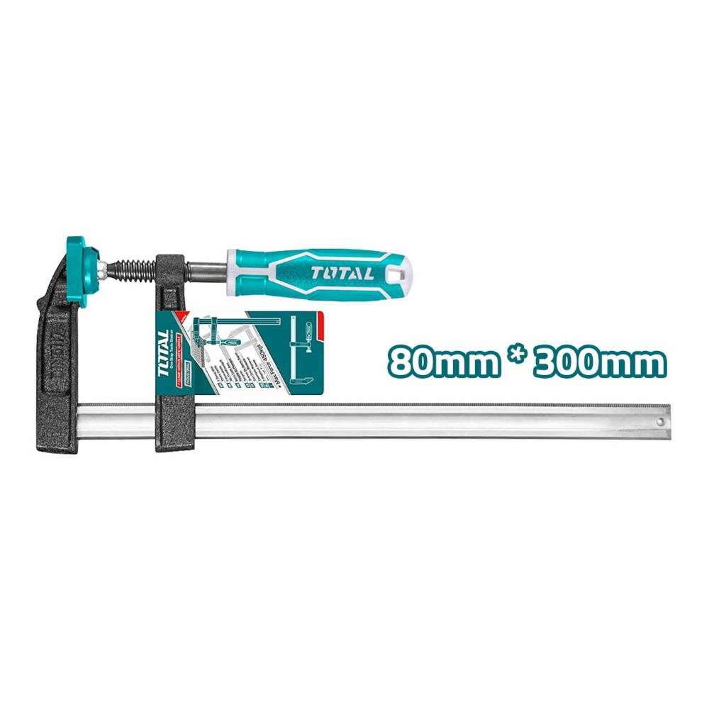 Total THT1320801 80MM X 300MM F Clamp 5