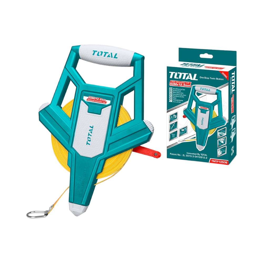Total TMTF12506 50M Fibreglass Measuring Tape 2