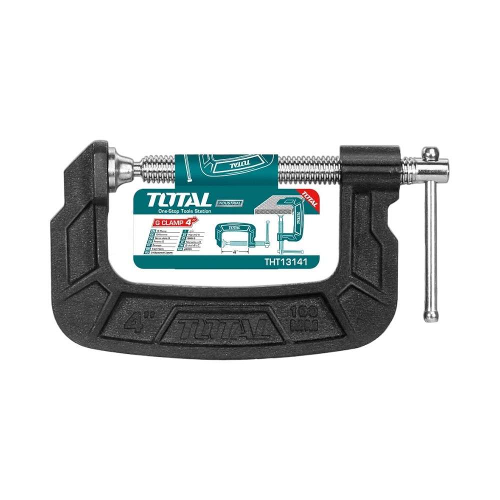 Total THT13141 4 Inch G Clamp 2