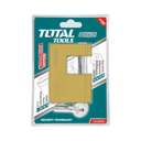 Total TLK32803 80MM Heavy Duty Block Brass Padlock 3