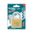 Total TLK32502 50MM Heavy Duty Brass Padlock 4