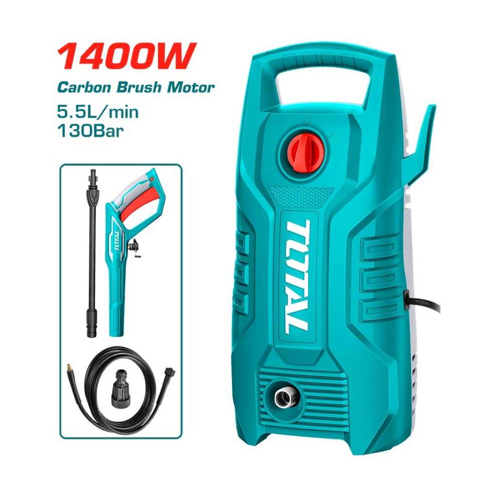 Total TGT11316 1400W High Pressure Washer 4