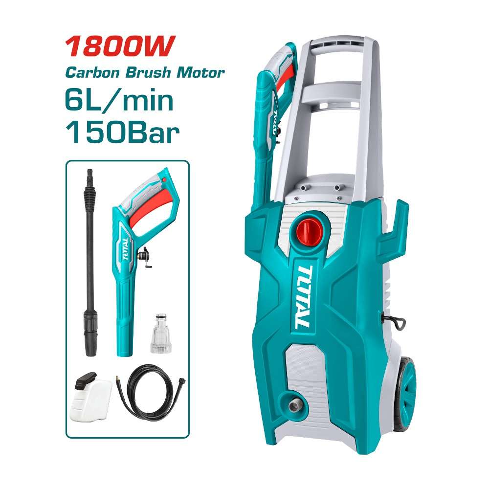 Total TGT11356 1800W 150Bar High Pressure Washer 5