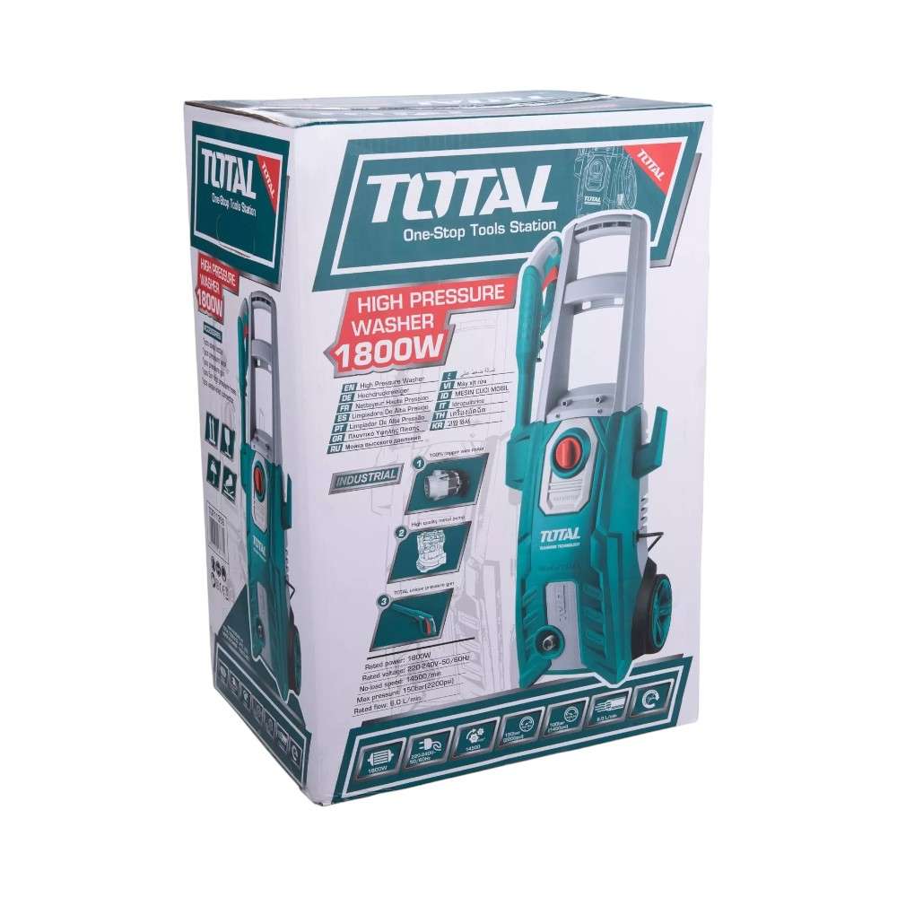 Total TGT11356 1800W 150Bar High Pressure Washer 7