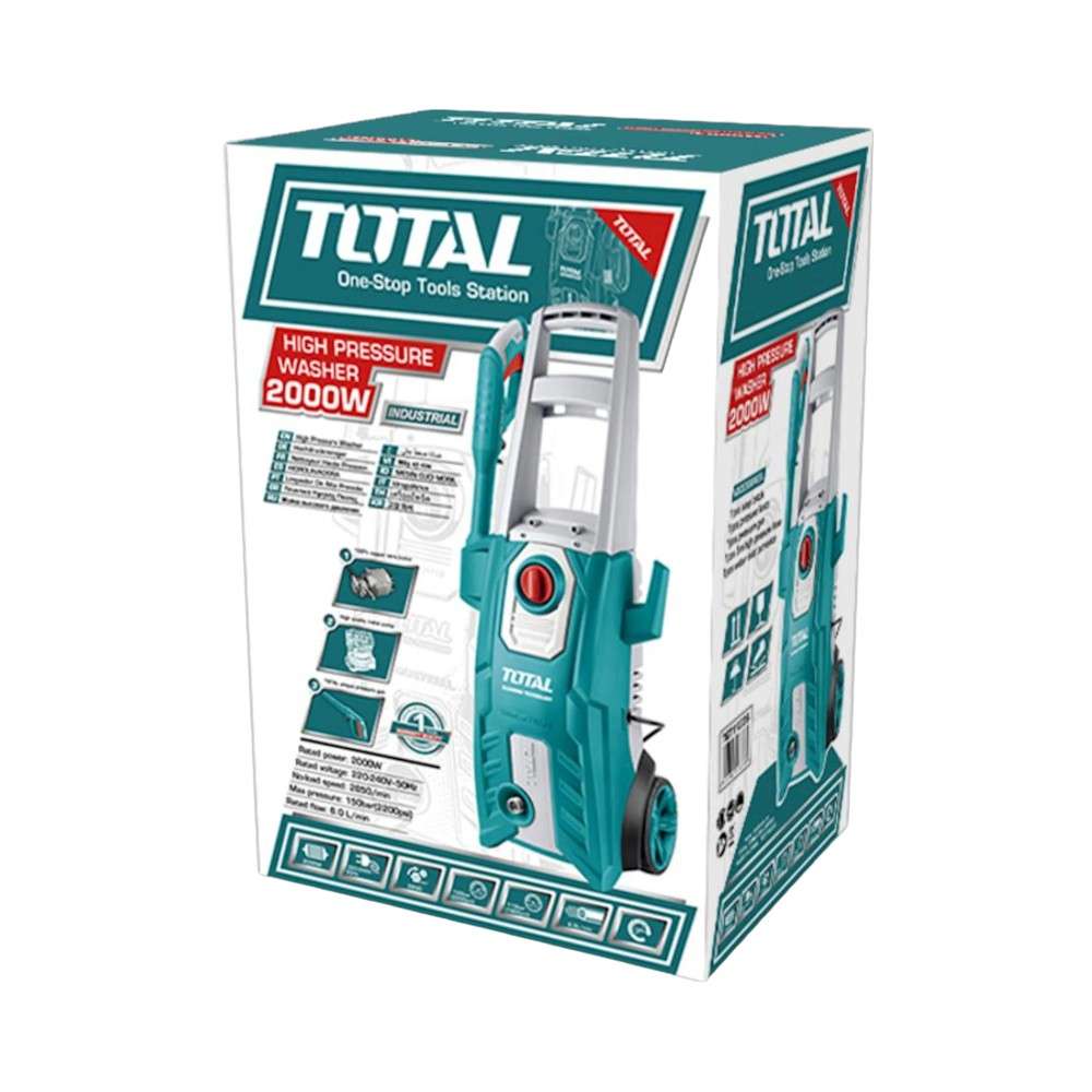Total TGT11226 2000W 150Bar High Pressure Washer 6