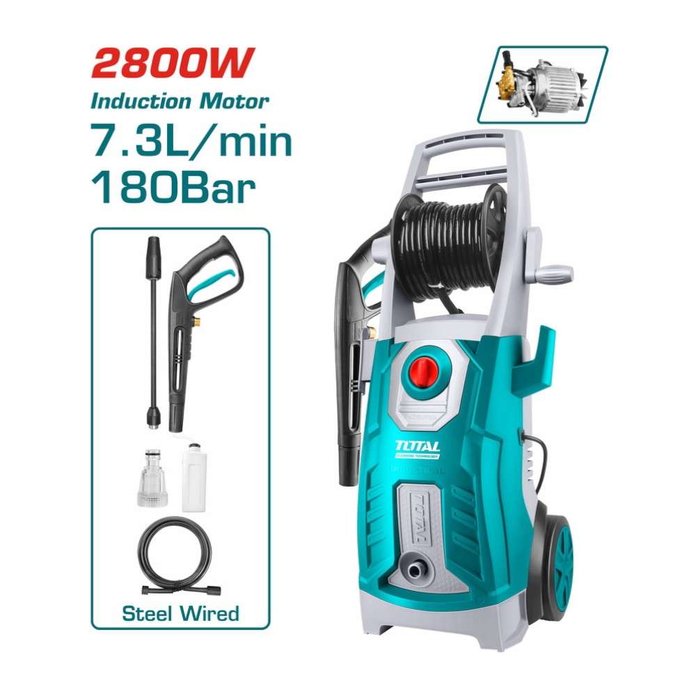 Total TGT11266 2800W 180Bar High Pressure Washer 5