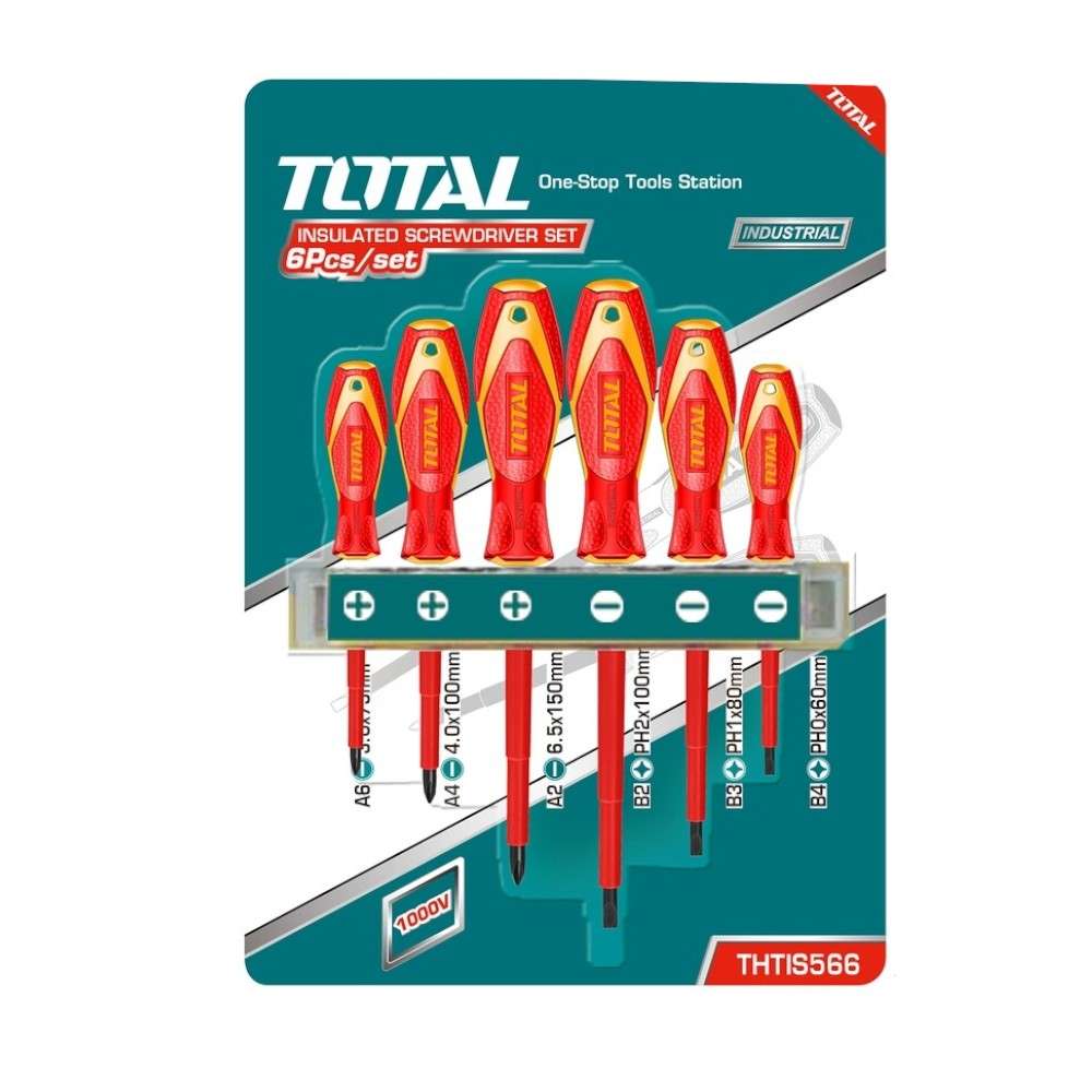 Total THTIS566 Screwdriver Set 6Pcs  3