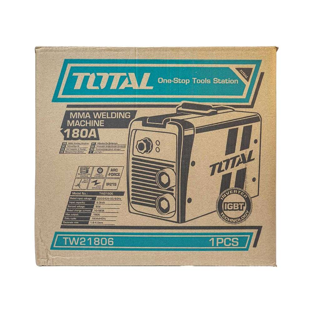 Total TW21806 180A Inverter MMA Welding Machine 6