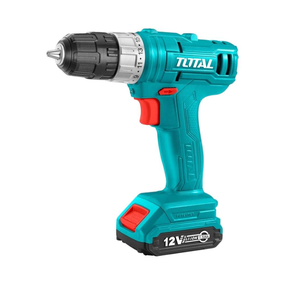 Total TDLI1211 12V Lithium-Ion Single Battery Cordless Drill 1
