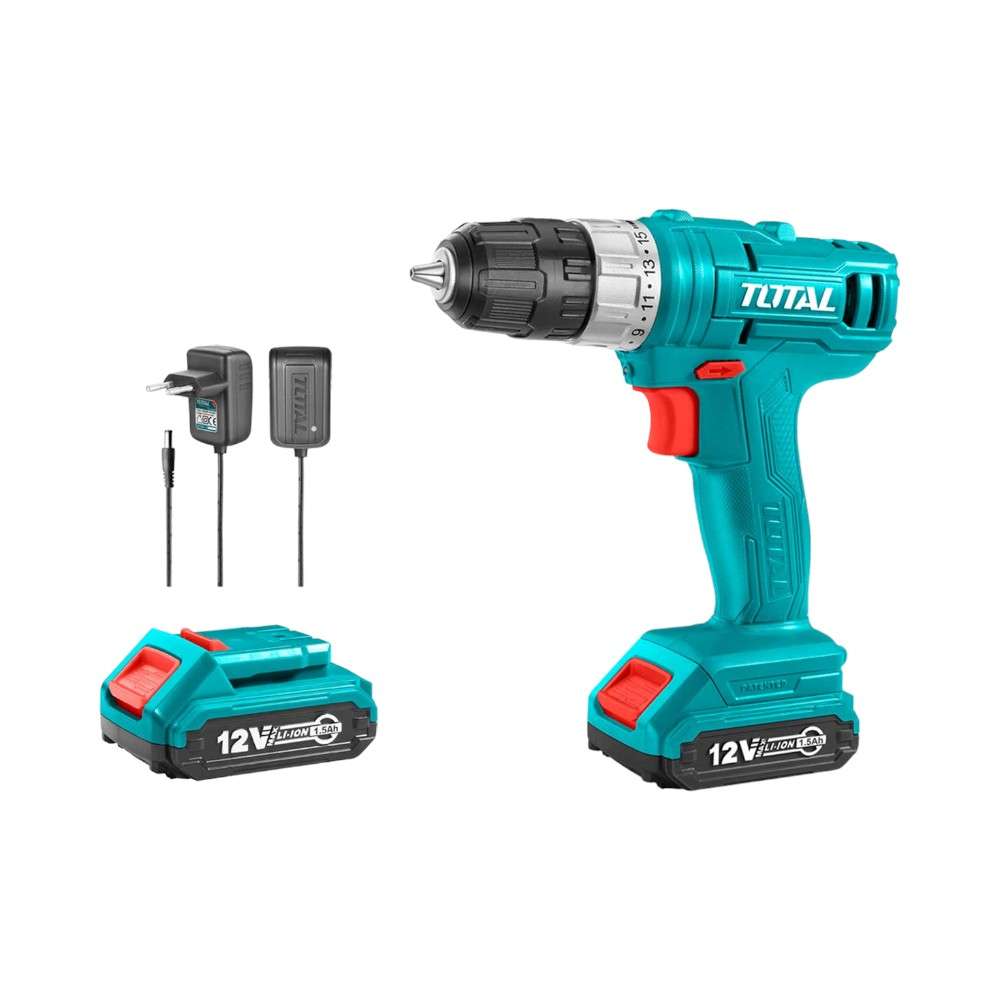 Total TDLI1211 12V Lithium-Ion Single Battery Cordless Drill 2