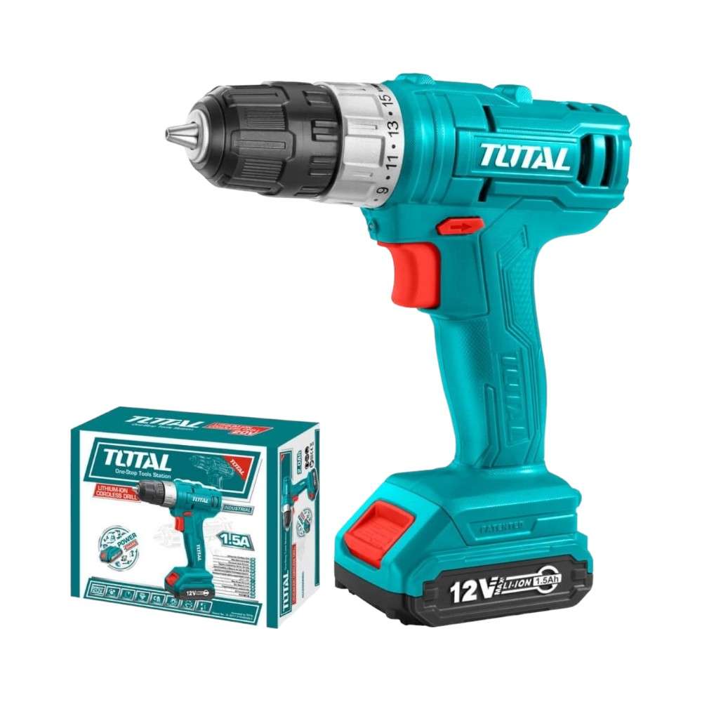 Total TDLI1211 12V Lithium-Ion Single Battery Cordless Drill 3