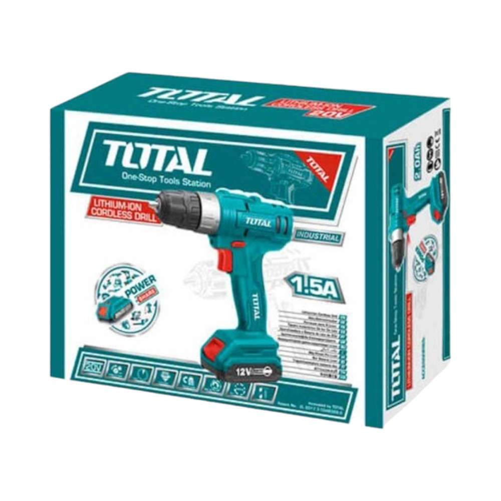 Total TDLI1211 12V Lithium-Ion Single Battery Cordless Drill 4