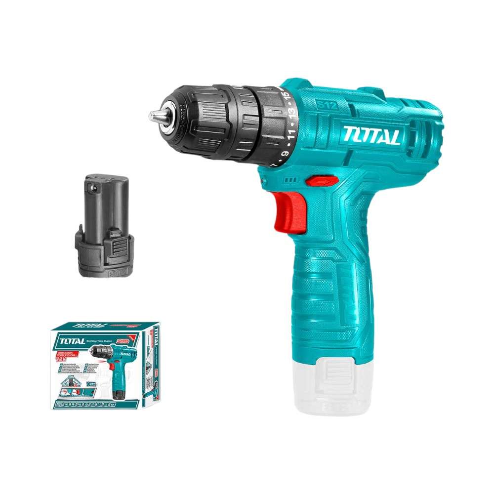 Total TDLI12415 Lithium-Ion 12V Single Battery Cordless Drill 2