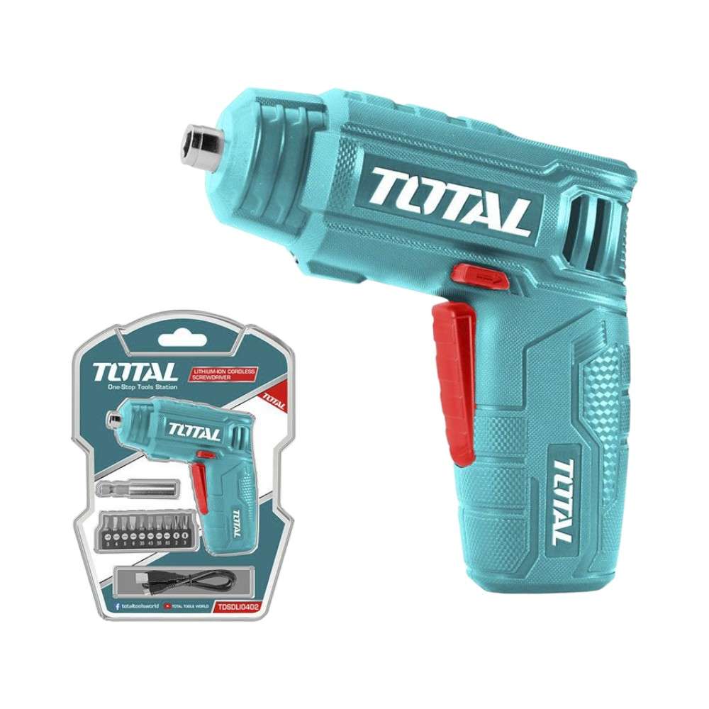 Total TSDLI0402 4V Lithium-Ion Screwdriver 4