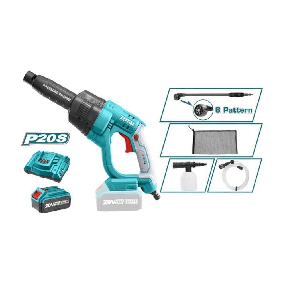 Total TPWLI2008 20V Lithium-Ion Pressure Washer (Battery Not Included) 3