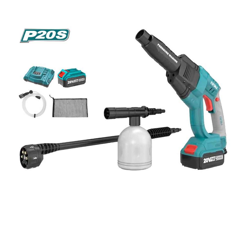 Total TPWLI20084 20V Lithium-Ion Pressure Washer with 1 x 4AH Battery 4