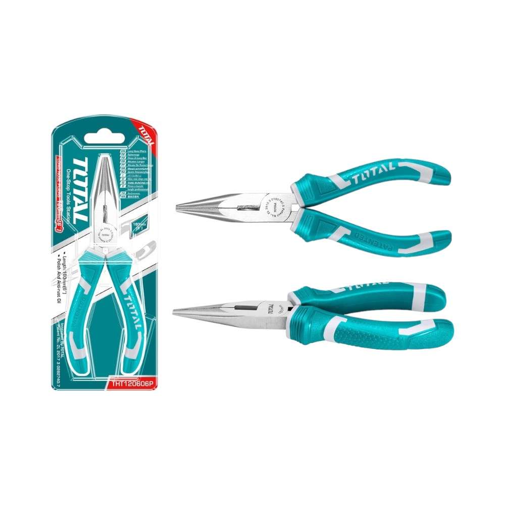 Total THT120606P 6 Inch Long Nose Pliers 3