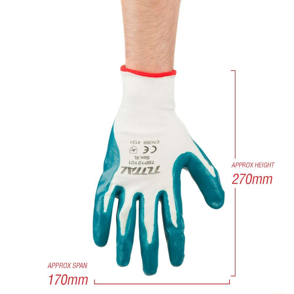 Total TSP12101 XL Nitrile Gloves 5