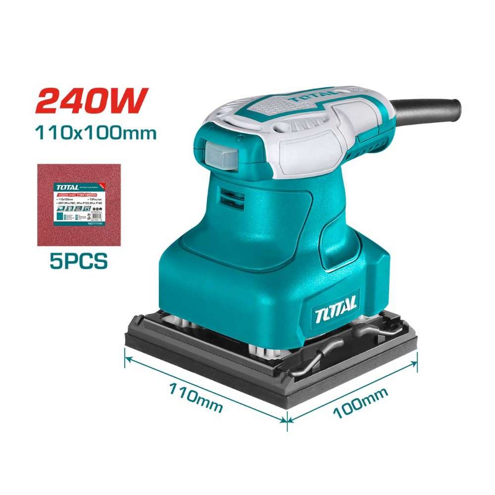 Total TF2231106 240W 110MM Palm Sander 2