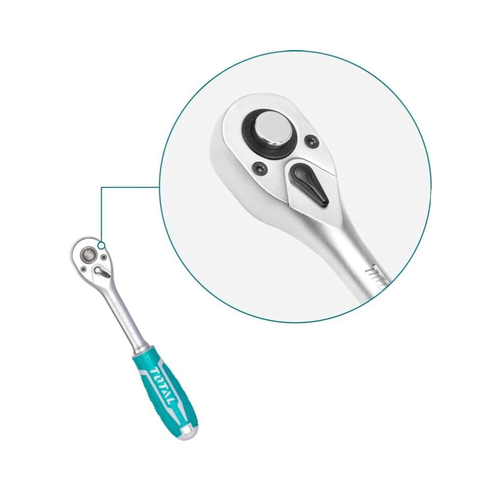 Total THT106126 1/2 Inch Ratchet Wrench 5