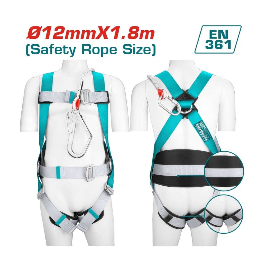 Total THSH501806 Safety Harness 4