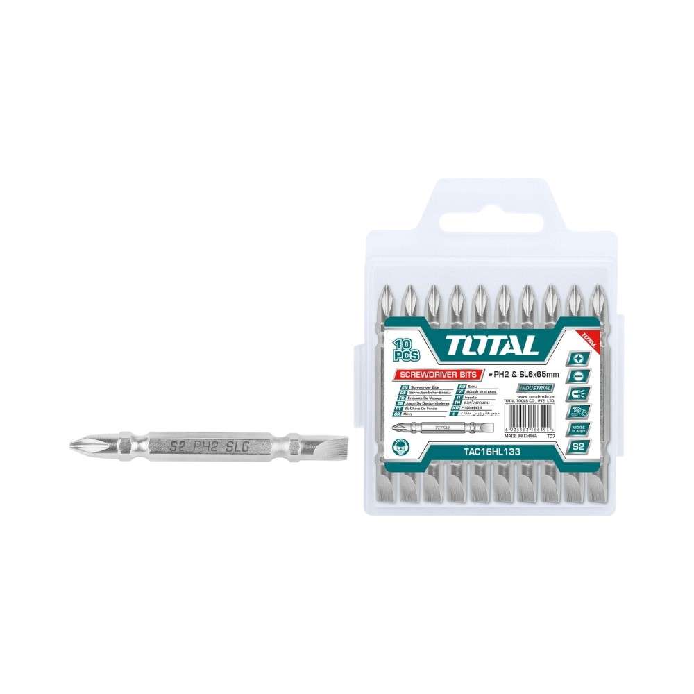 Total TAC16HL133 PH2 65 Double Side Screwdriver Bit 3