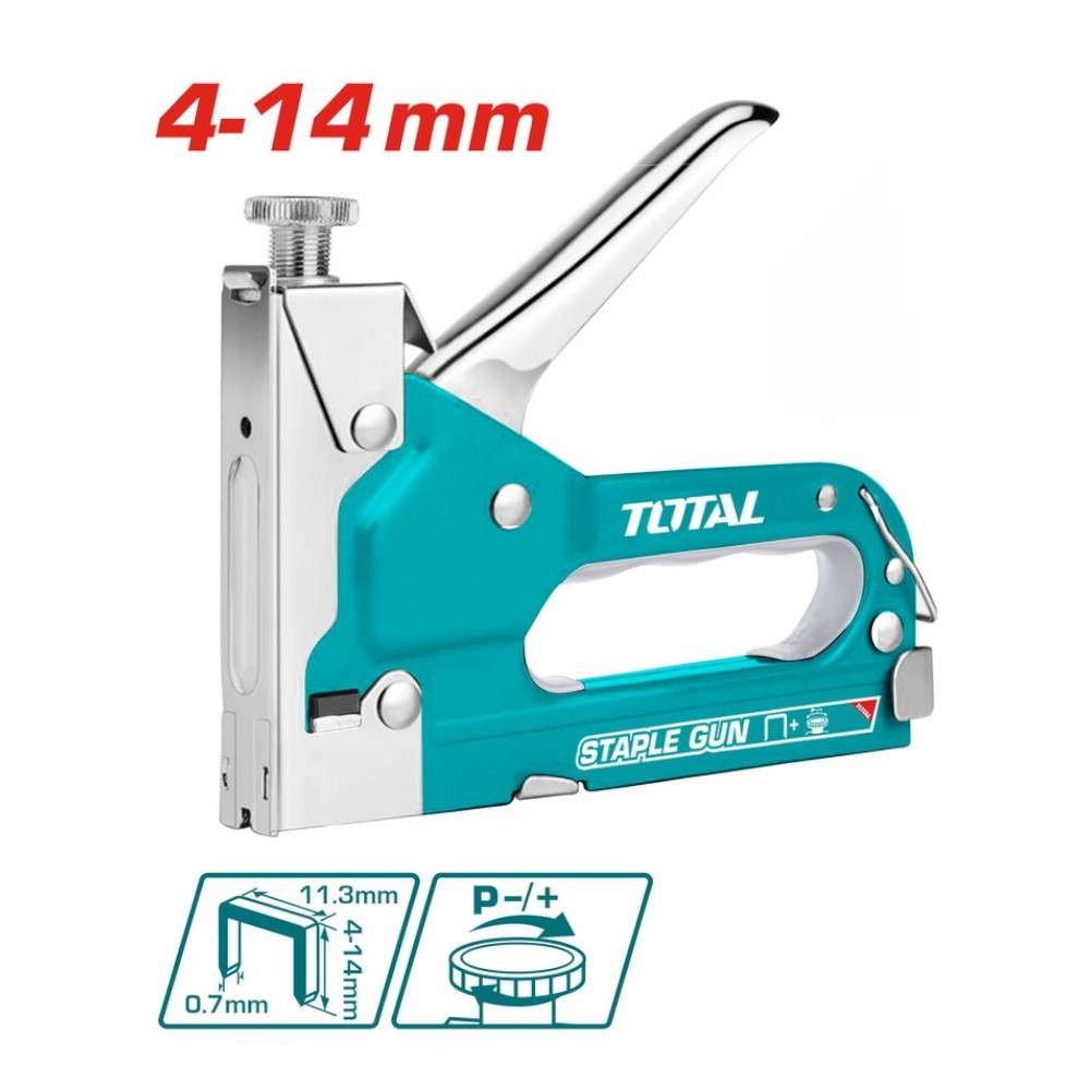 Total THT311425 4-14MM Adjustable Staple Gun 2