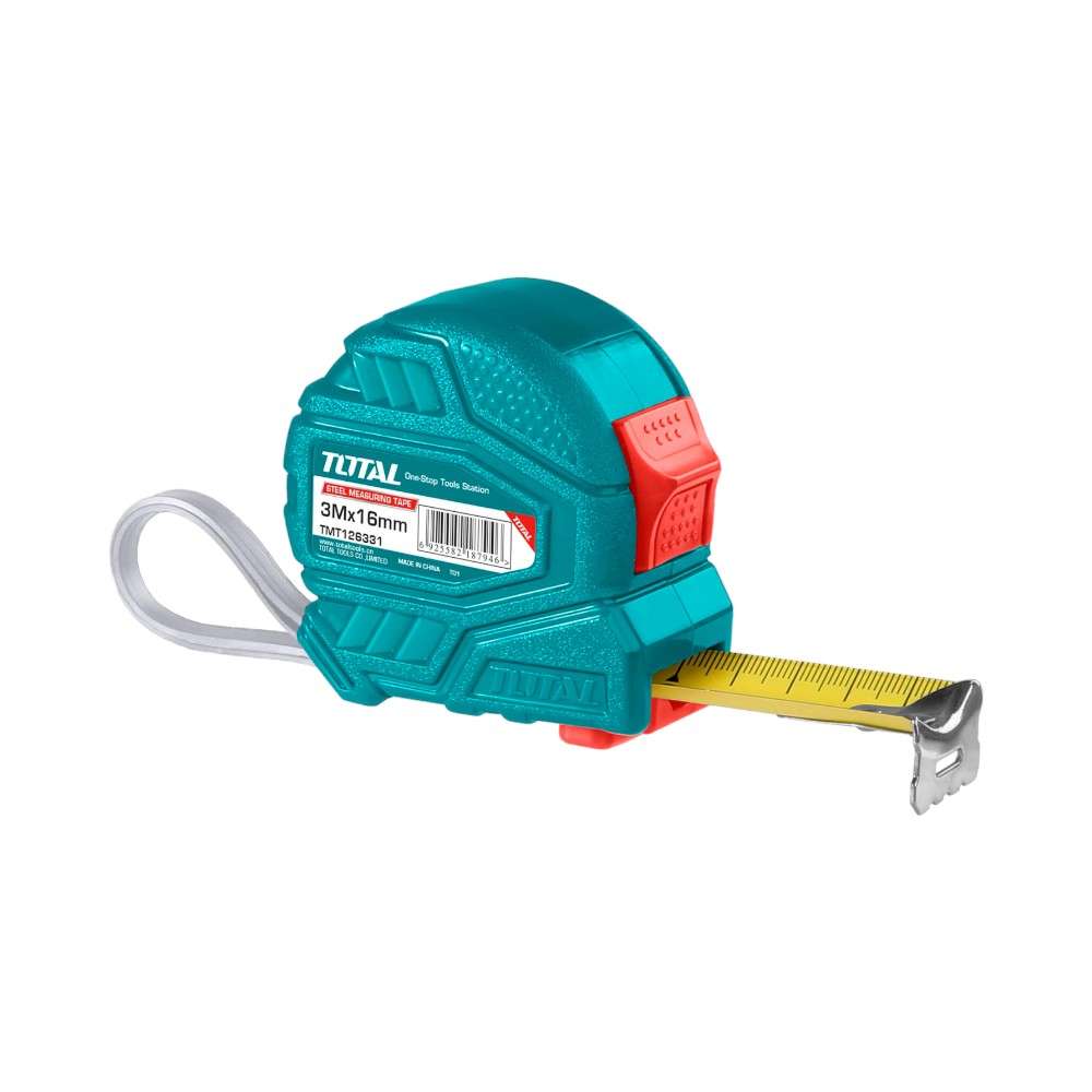 Total TMT126331 3M X 16MM Steel Measuring Tape 1
